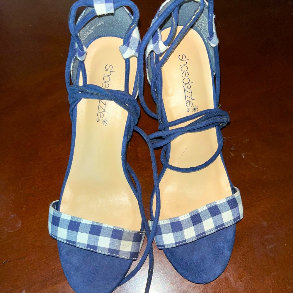 Gingham Heels